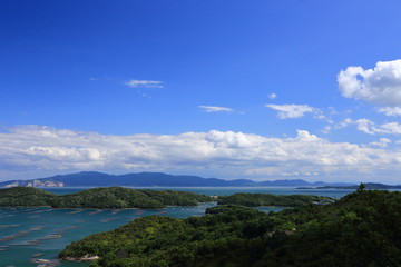 Fototapeta na wymiar Katakami bay in Japan