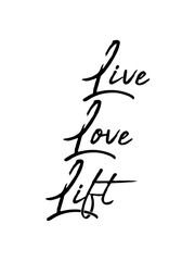 liebe pumpen hantel logo live love lift gewicht heben I love schwitzen trainieren bodybuilder stark muskeln cool kerl fitness studio stemmen sexy körper clipart