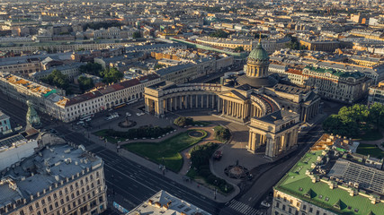 Obraz premium Kazansky cathedral in Saint-Petersburg