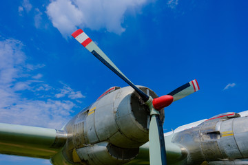 Canadian Air Force Argus 739 engine and propeller