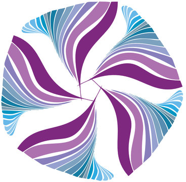 logo with 7 colours vector