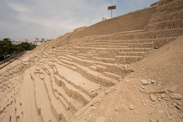 Ancient Ruins in Lima, Peru.