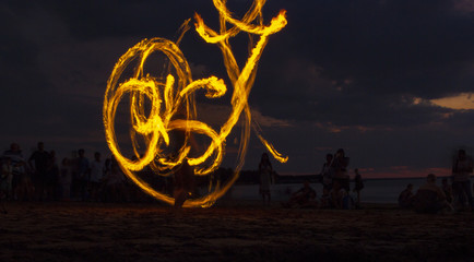 fire show