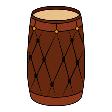 indian drum instrument traditional icon