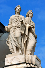 The Zwinger (Der Dresdner Zwinger) is a palace in Dresden, eastern Germany, built in Baroque style.