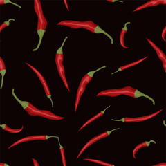 Red chili pepper.