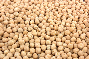healthy food chickpeas background. chickpeas texture