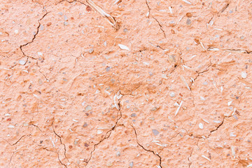 Natural Soil or Clay Background Close Up View
