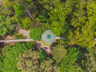 areial view of capilano suspension bridge kuala lumpur forest eco-park