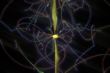 fantasy abstract fractal background graphic