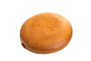 swiss nut cake isolated