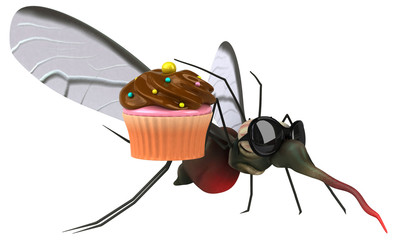 Mosquito - 3D Illustration