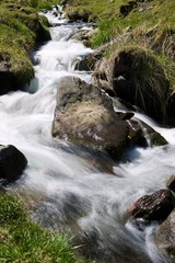 Fototapeta premium Creek in the Pyrenees