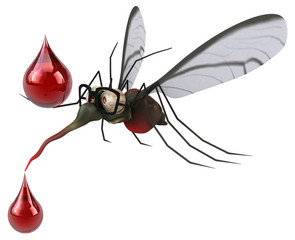 Mosquito - 3D Illustration