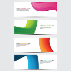 Fototapeta premium Vector Abstract background modern design