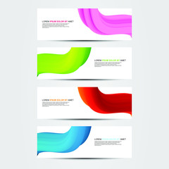 Naklejka premium Vector Abstract background modern design