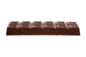 chocolate bar isolated