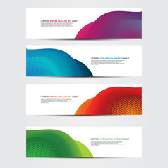 Fototapeta premium Vector Abstract background modern design