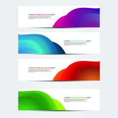 Fototapeta premium Vector Abstract background modern design