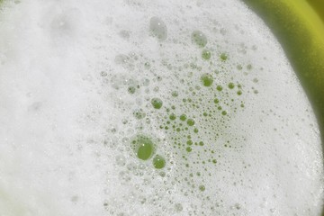 白い泡 背景素材