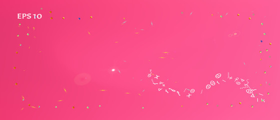 Signs abstract ultra wide space background 