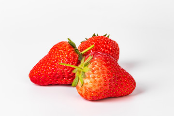 Fresh red strawberry
