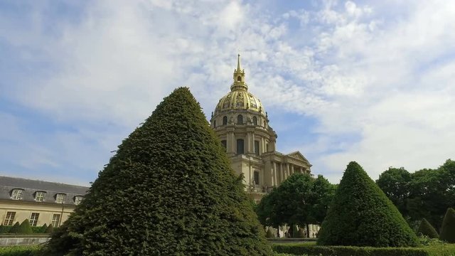 Les Invalides is a complex of museums and tomb in Paris the military history museum of France and the tomb of Napoleon Bonaparte. At 1860 Napoleon&rsquo;s remains bury in here