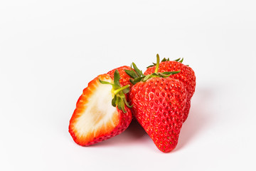 Fresh red strawberry