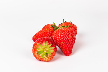 Fresh red strawberry