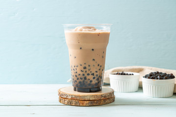 Taiwan milk tea with bubbles