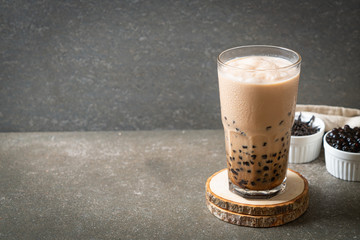 Taiwan milk tea with bubbles