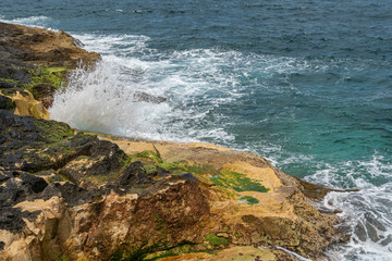 Mittelmeerbrandung Valletta