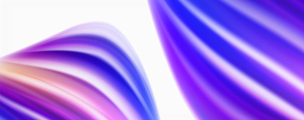 Color flowing waves, liquid conceptual abstract background