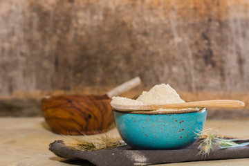 gluten flour with high protein index.