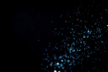 Colorful Bokeh on black