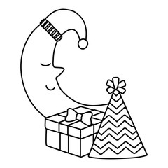 Baby shower icon set design