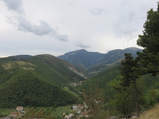 Paesaggio montuoso