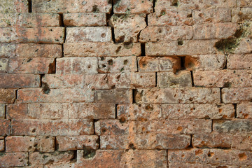 Vietnam my son old brick wall