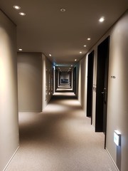 corridor with doors