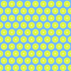 Fruits pattern seamless background.