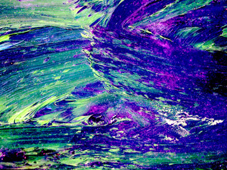 Purple color oil paint abstract background.