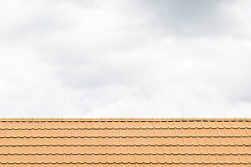 Tiles roof pattern architecture