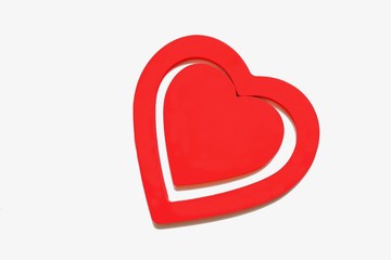 ハート（白背景）