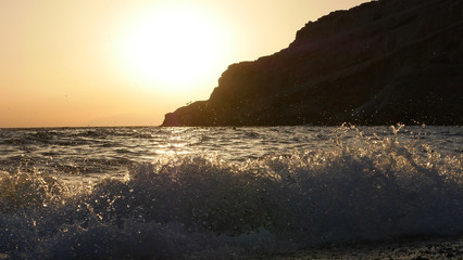Mar y sunset