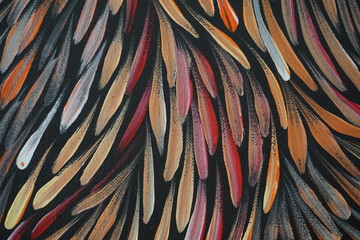 abstract background down