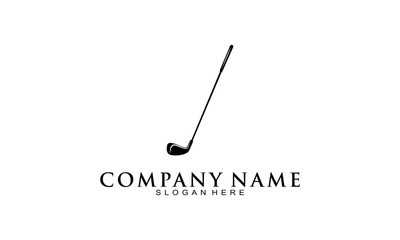 Golf stick logo