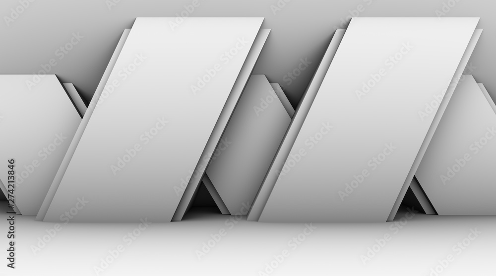 Aufkleber abstract 3d rendering background
