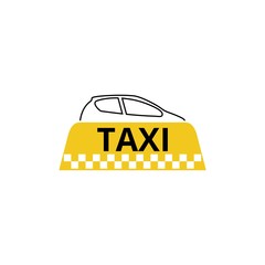 Taxi business logo or icon