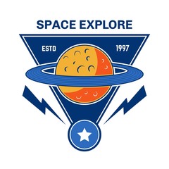 VINTAGE SPACE EMBLEM-2