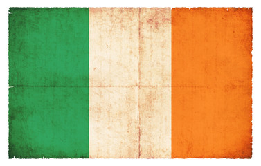 Grunge-Flagge Irland